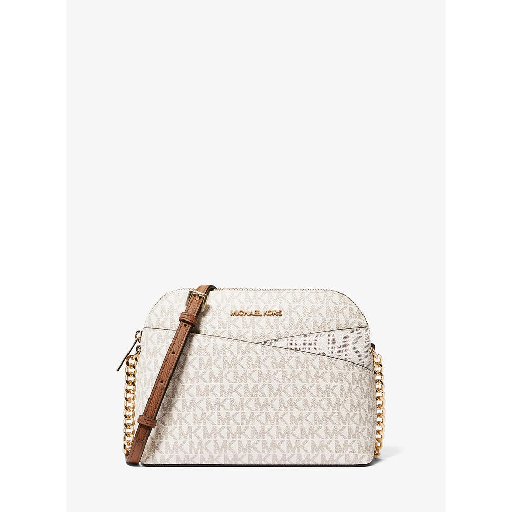MICHAEL KORS BOLSO BANDOLERA MEDIANO JET SET TRAVEL | VANILLA