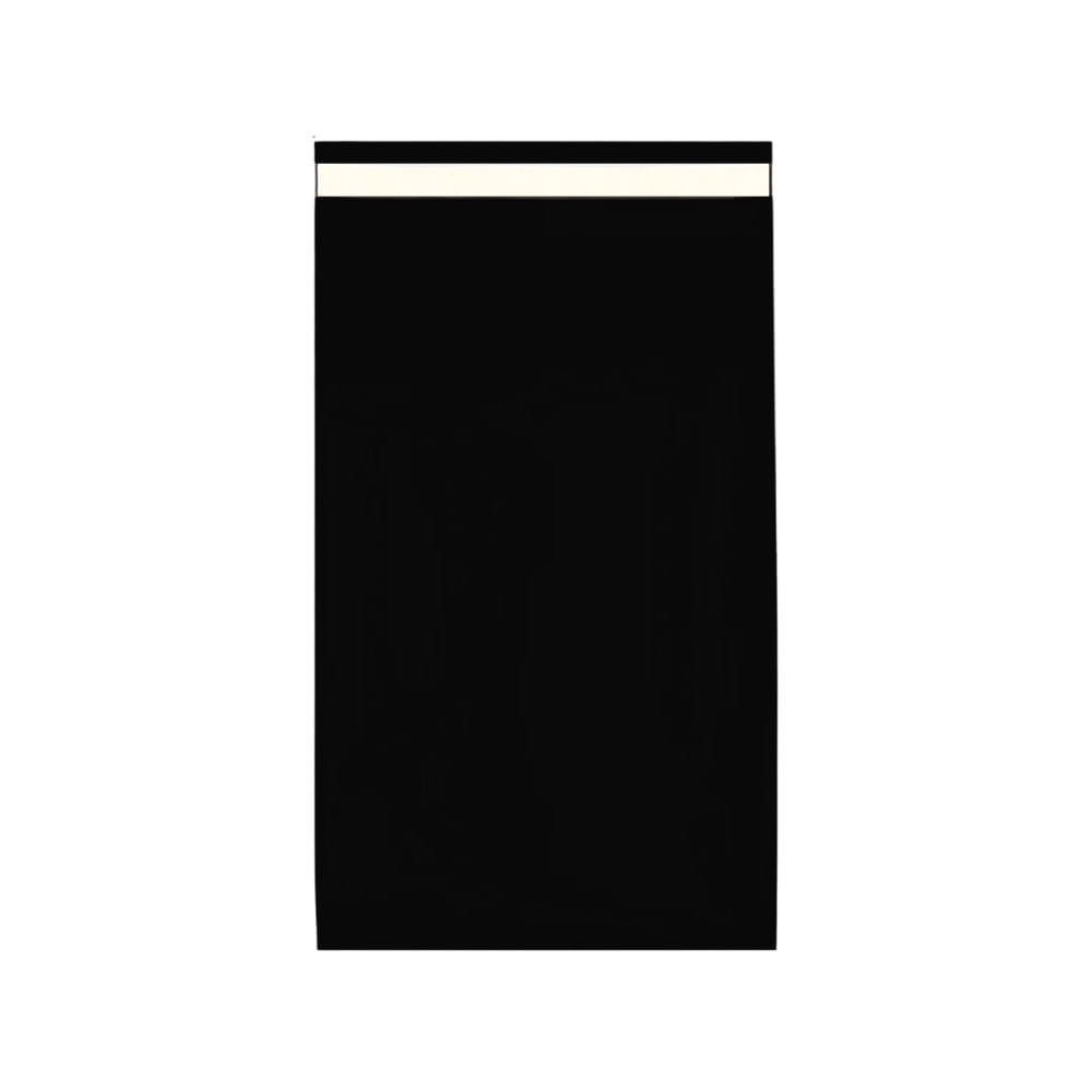 Bolsa para Envíos y Courier 35x50 cm Pack 100 Unidades Polietileno con Cierre Adhesivo Negro