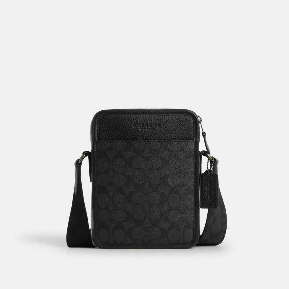 BOLSO CROSSBODY COACH STANTON DENIM | BLACK