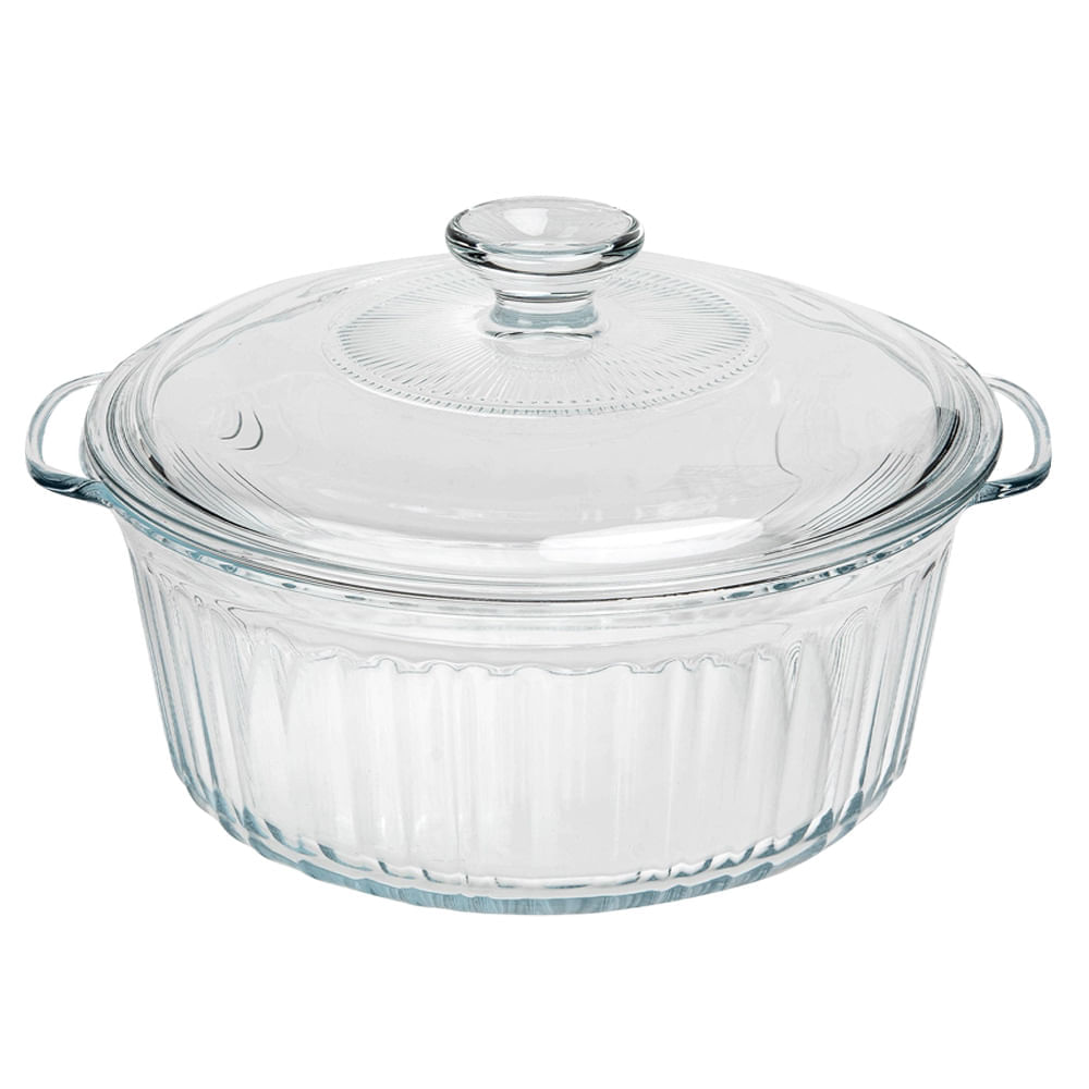 Cacerola ICHIMATSU Borosilicato Red 2.4L