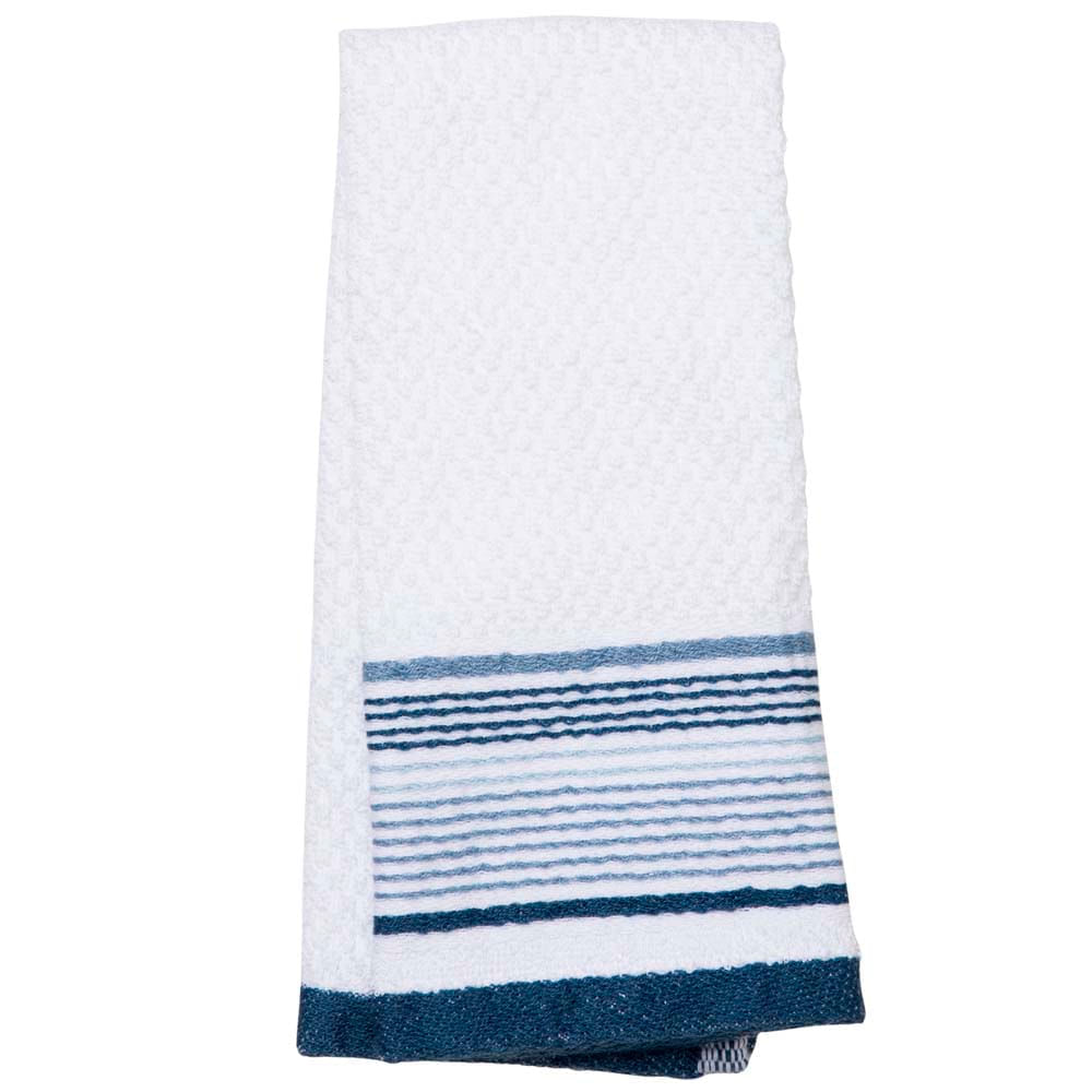 Toalla de Mano Azul Líneas2 VIVA HOME