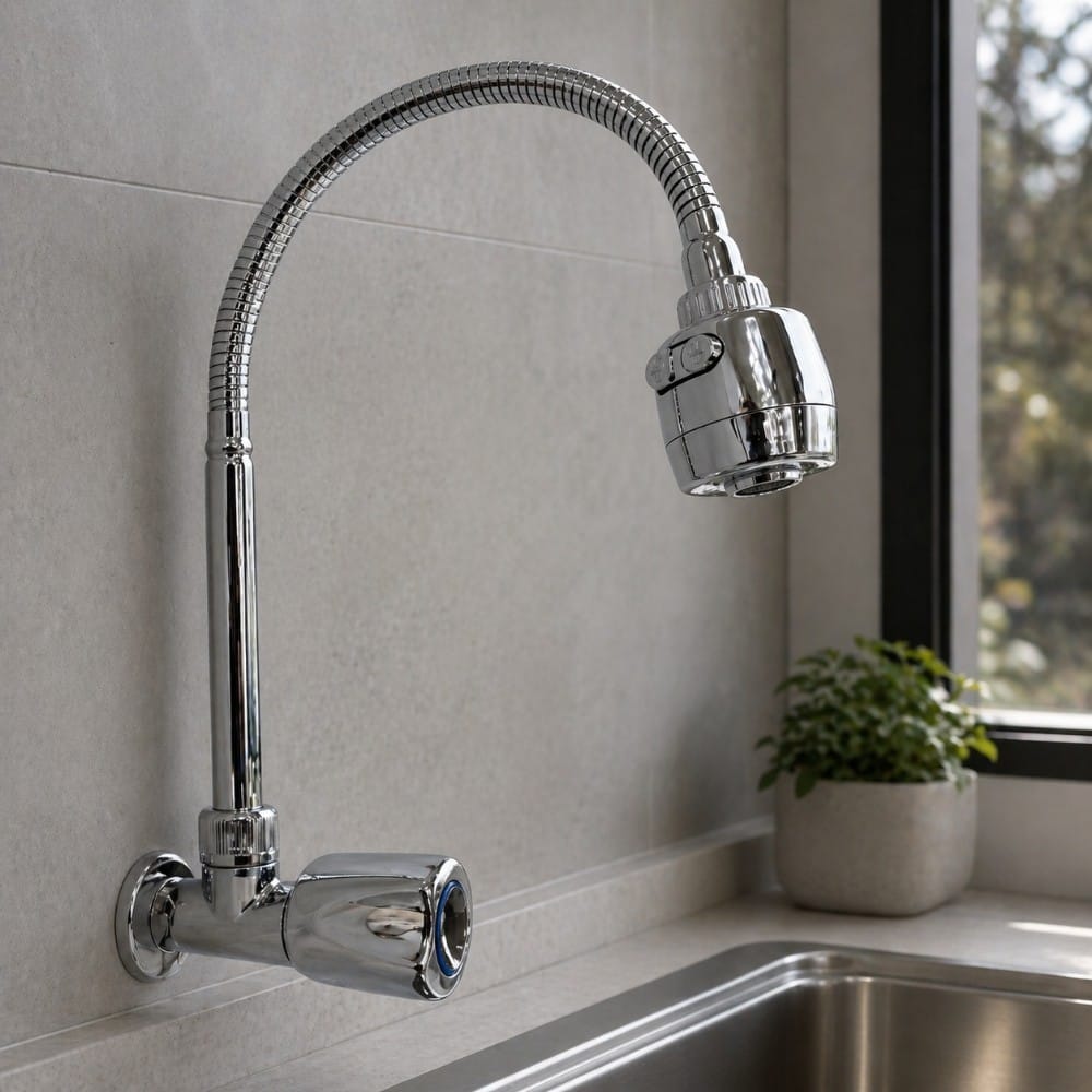 Grifo Llave Cocina Pared Apache agua fría pesado C