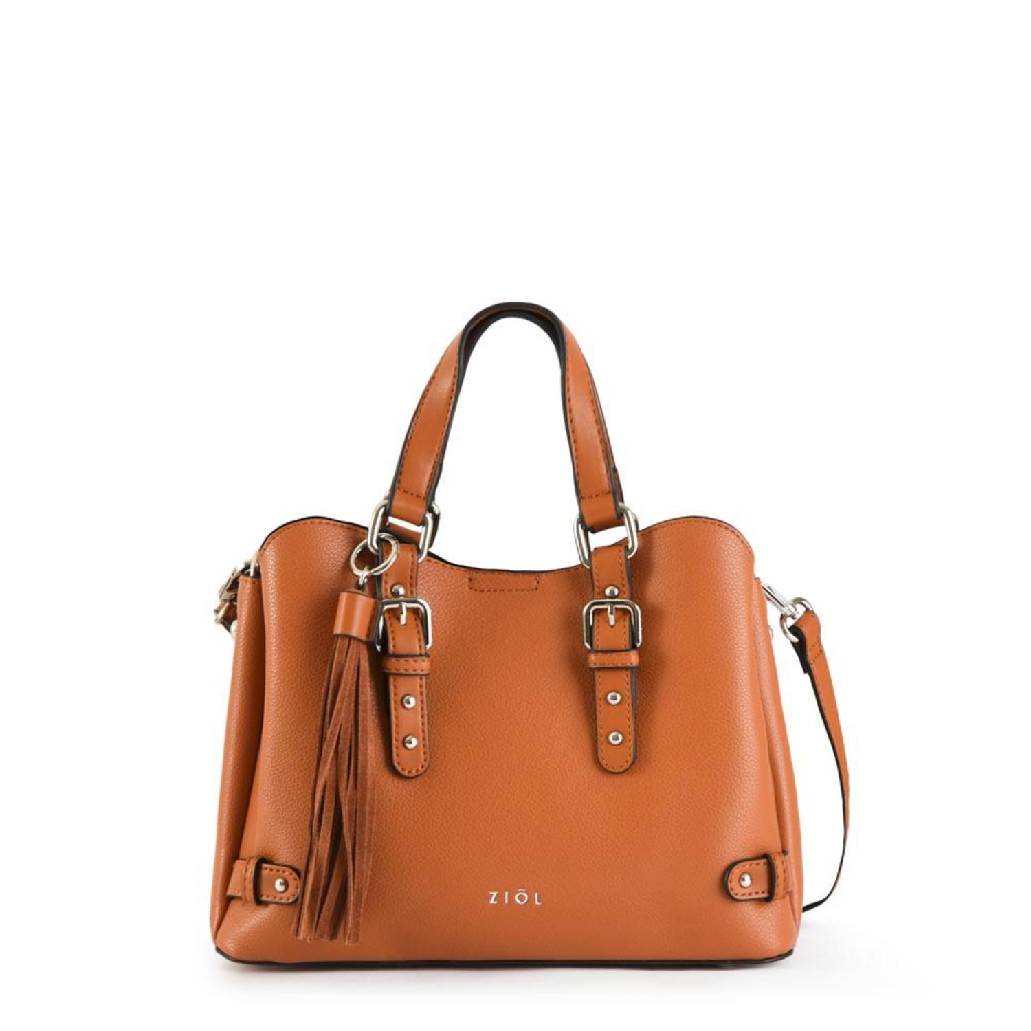 Cartera Crossbody Ziol Malva Marrón