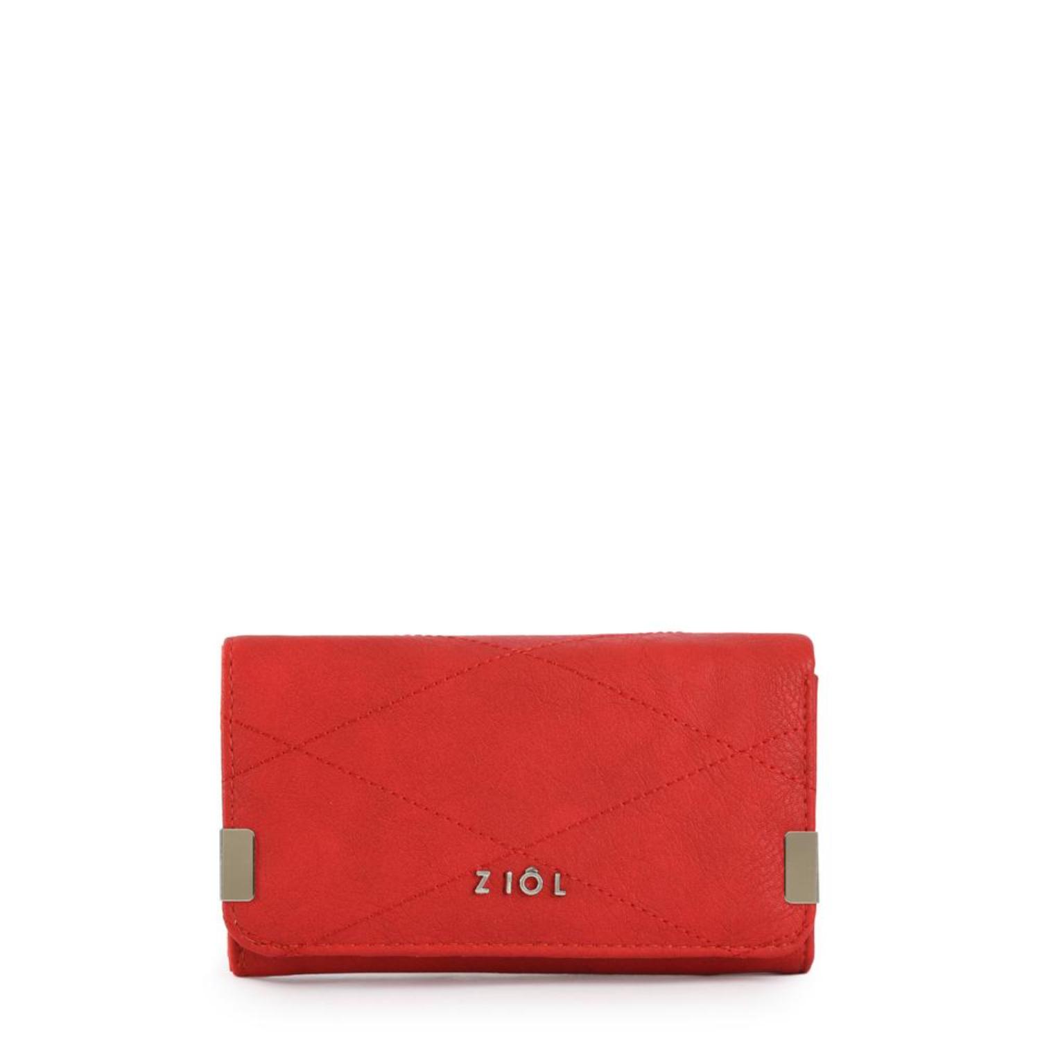 Billetera Ziol Pinu 1 Rojo