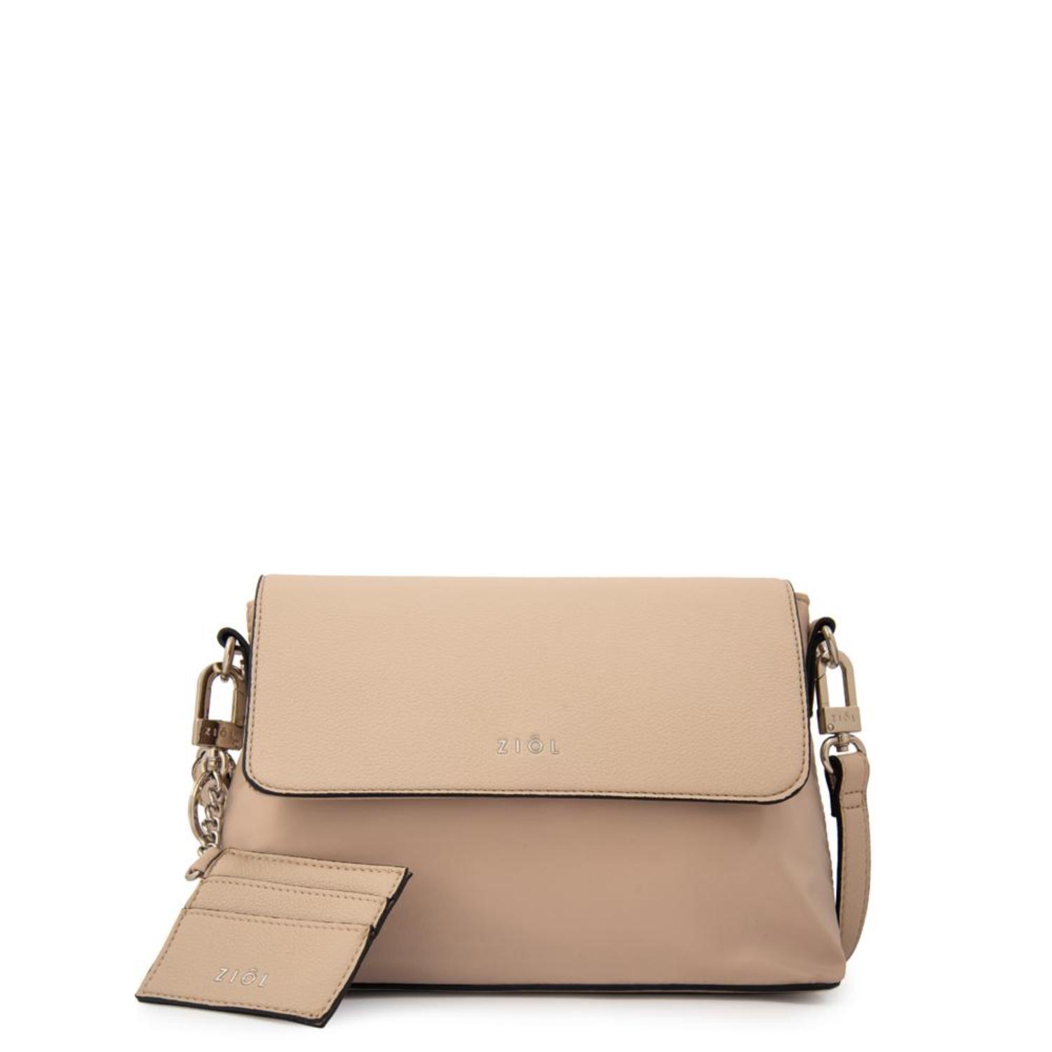 Cartera Crossbody Ziol Michelle Beige