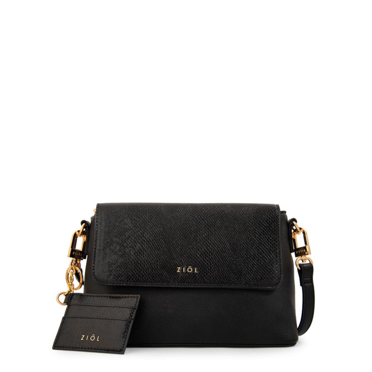 Cartera Crossbody Ziol Michelle Negro