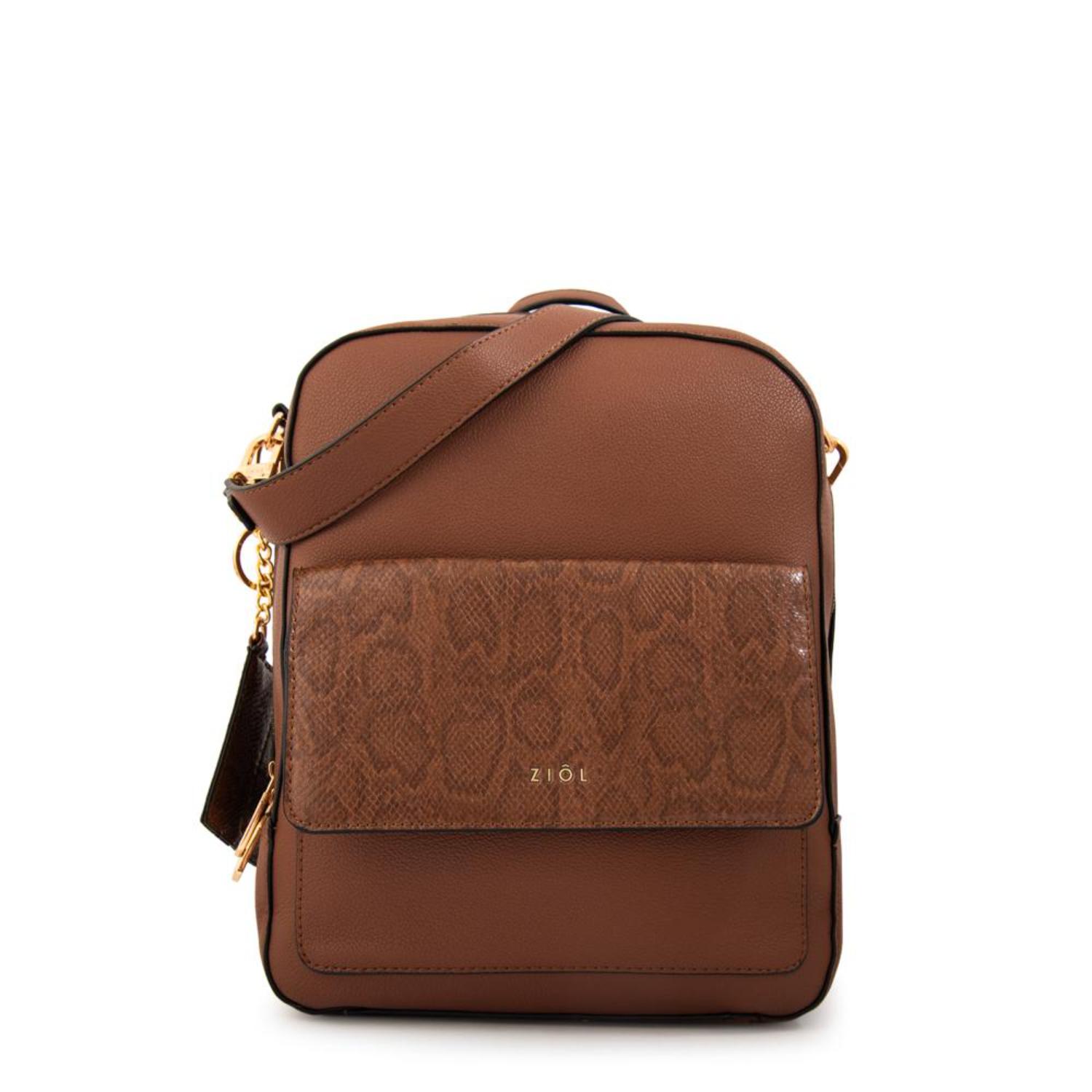 Mochila Ziol Michelle Camel