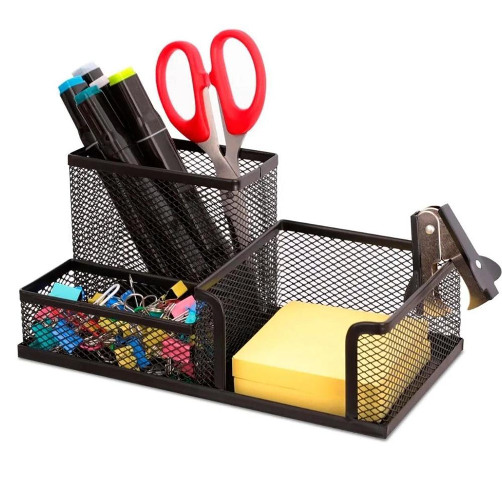 organizador multifuncional para escritorio con porta bolígrafos