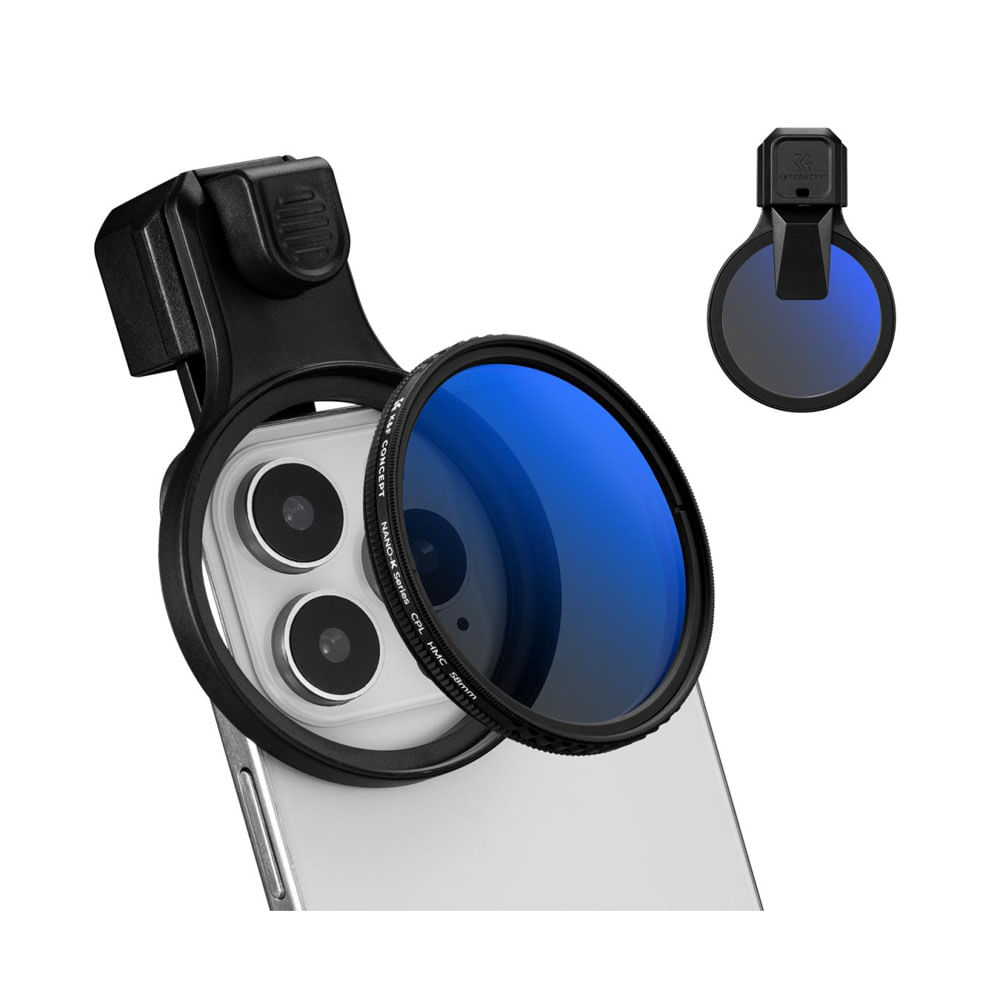 Filtro KF Concept CPL 58mm para smartphone KF15.0024
