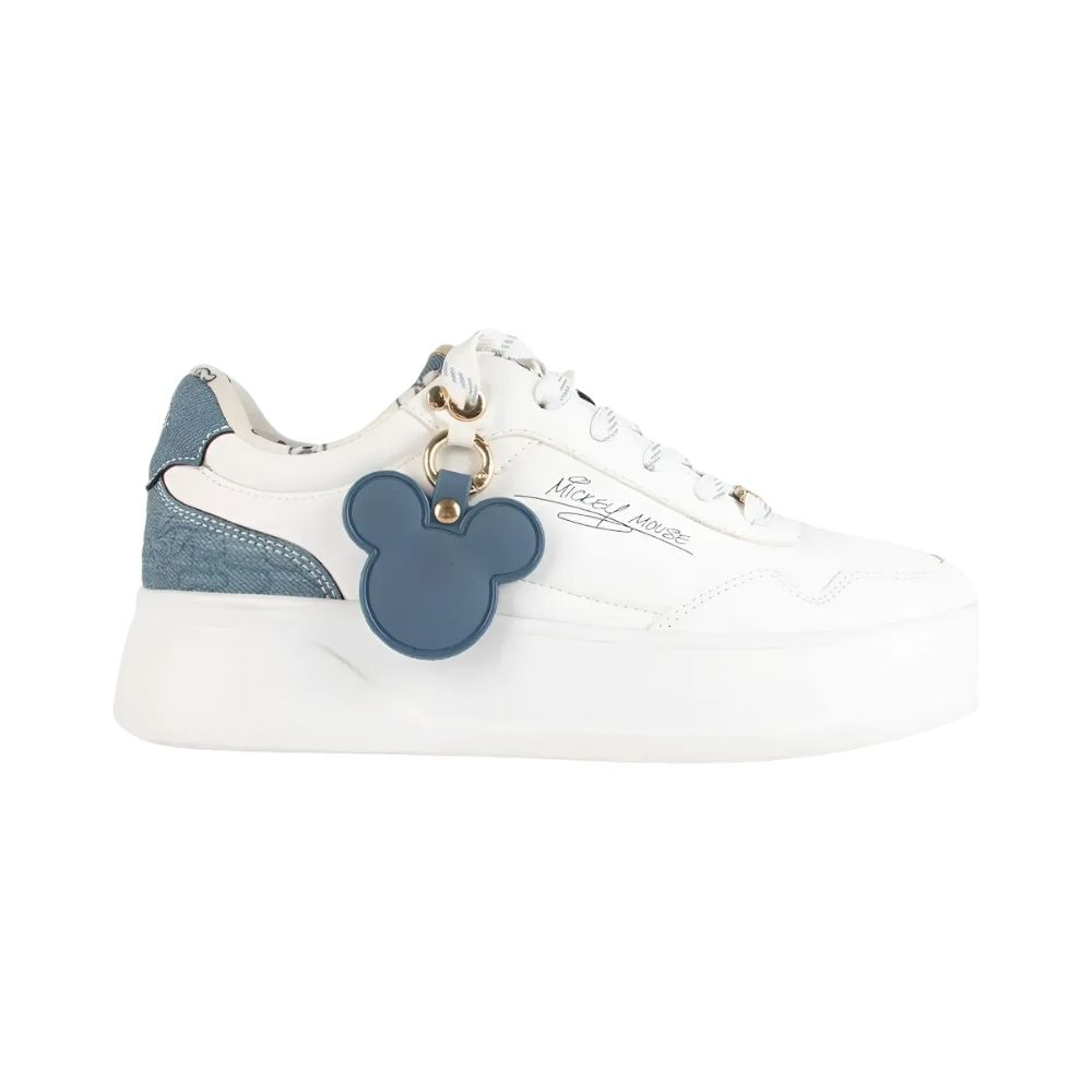 ZAPATILLAS CASUAL MICKEY  2KY07200001  BLANCO AZUL DAMA