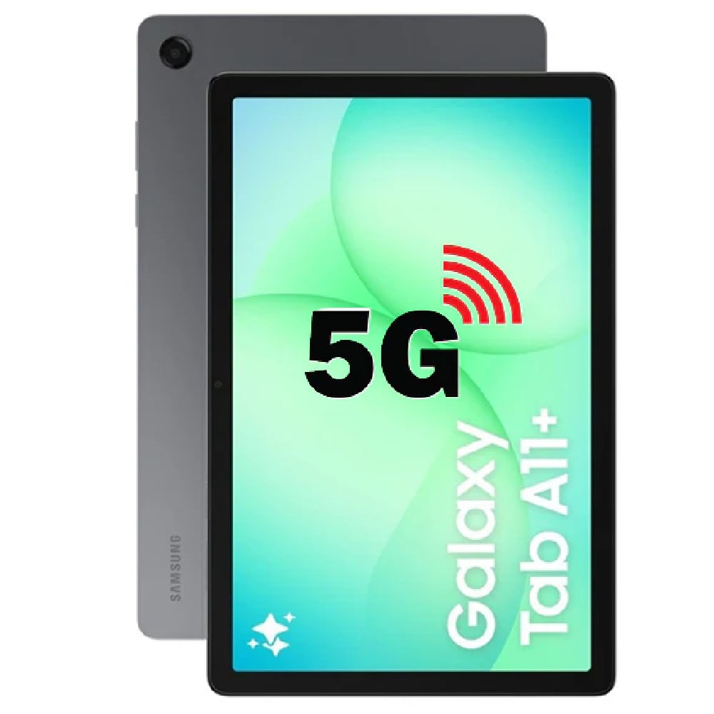 Tableta Samsung Galaxy Tab A11 Plus SM-X236B 11 WUXGA 5G LTE 6GB 128GB Android 15 Gris
