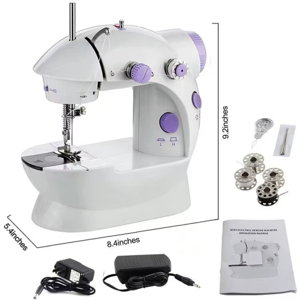 Maquina de Coser Portatil  con Mesa y Pedal