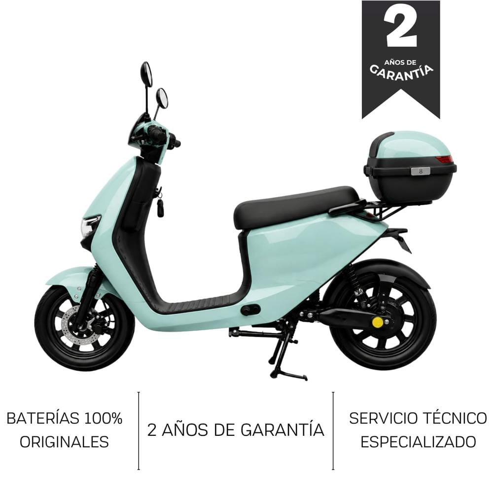 BICIMOTO ELÉCTRICA MOVEEN URBAN VENUS LITHIUM EXTRAIBLE COLOR JADE