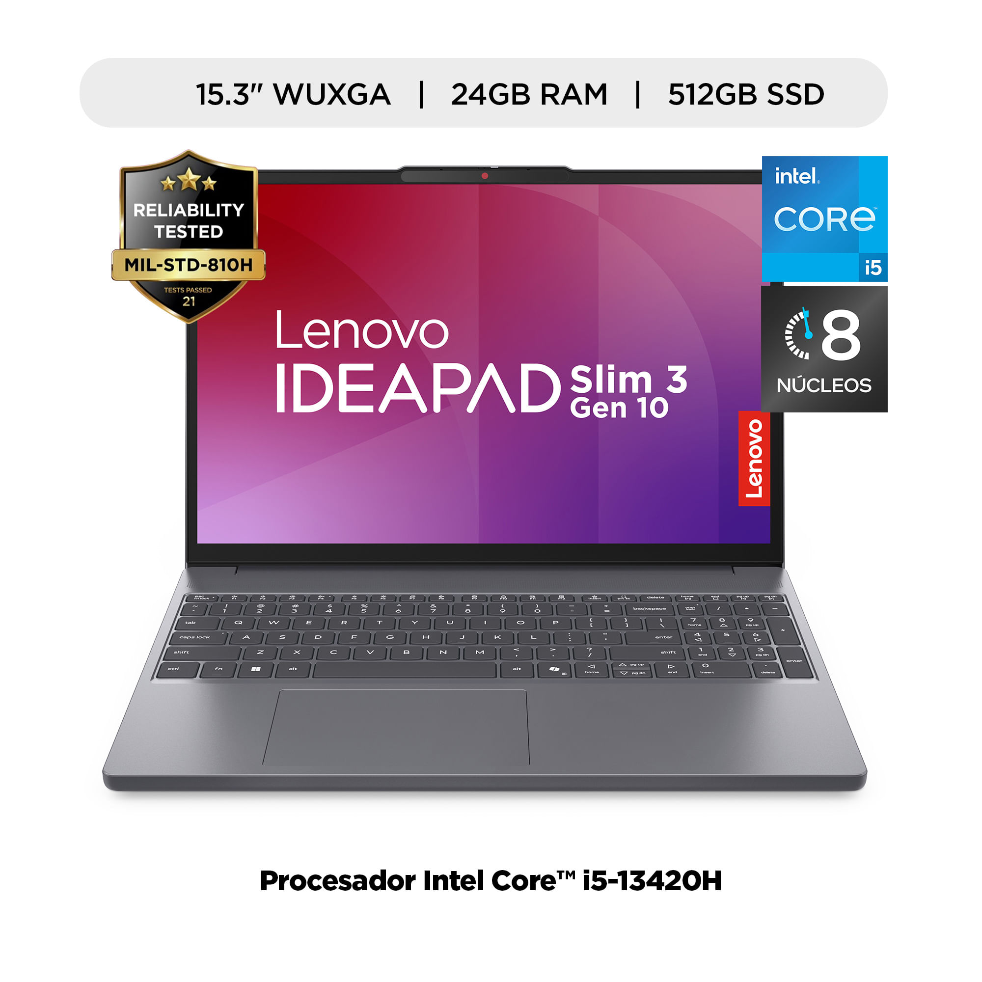 Laptop LENOVO IPS 3 15IRH10 15"" Intel Core i5 13420H 8GB 512GB SSD
