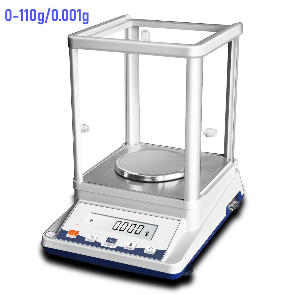 Balanza Analítica de Precisión Multiuso 110g a 0.001g JA103P Laboratorio Joyería