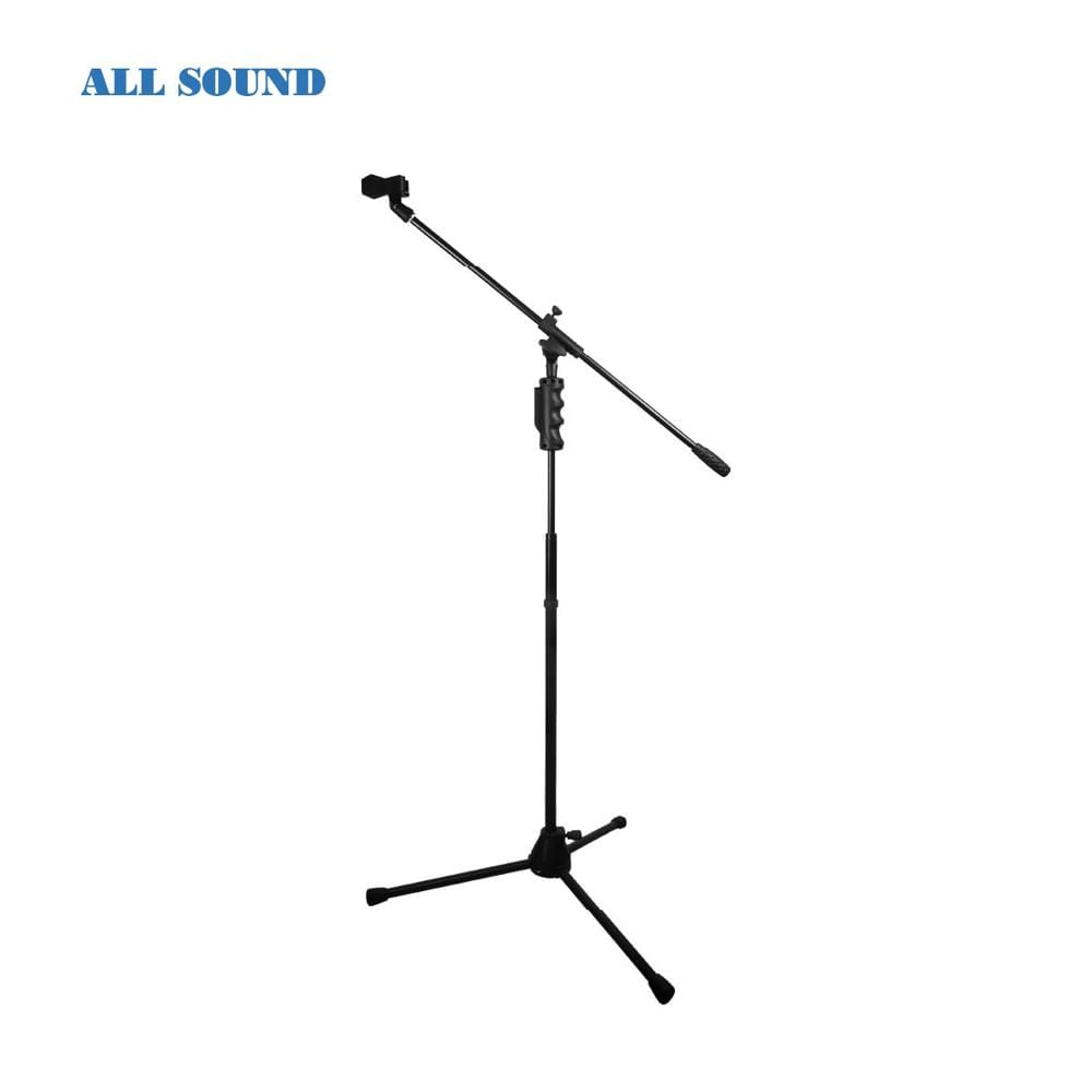 PEDESTAL DE MICRÓFONO PROFESIONAL CON GATILLO DESLIZANTE HIDRÁULICO SM-CPM32  ALL SOUND