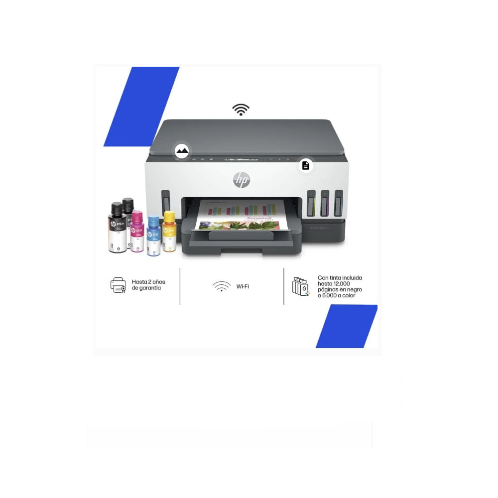 IMPRESORA MULTIFUNCIONAL HP SMART TANK 720 WIFI DUPLEX
