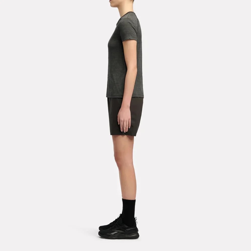 Polo Deportivo Reebok Mujer Apptr057 Gris | Oechsle.pe - Oechsle