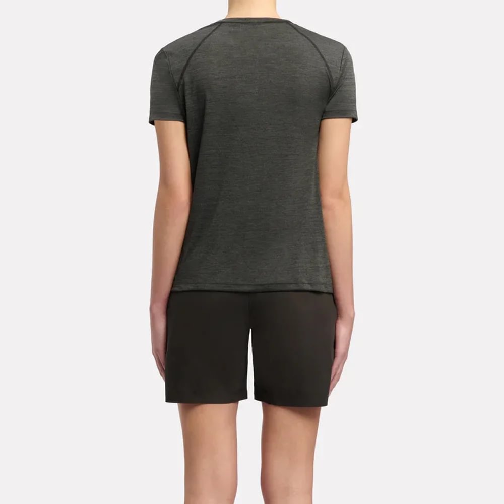 Polo Deportivo Reebok Mujer Apptr057 Gris | Oechsle.pe - Oechsle