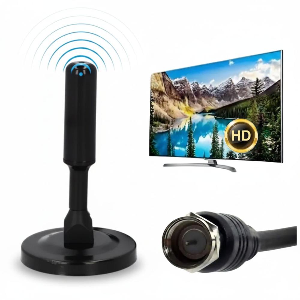 Antena TV HD Digital 360 Imantado Para Televisor LCD Smart TV Decodificadores