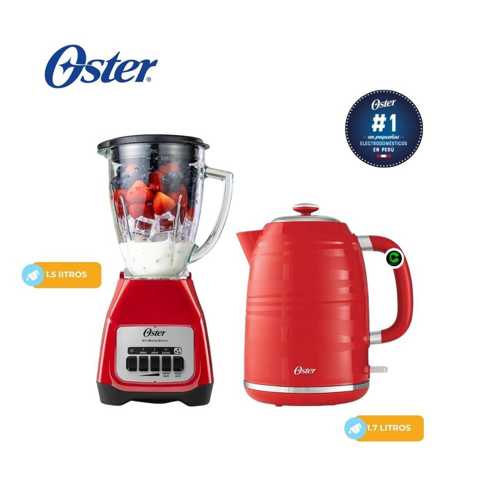 Combo Licuadora BLSTKA GRPB 1.5 Lt  - Hervidor BVSTKT4177R 1.7 Lt