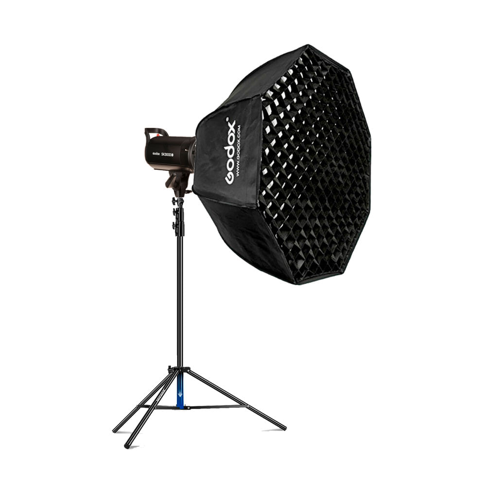 Combo Flash Godox SK300II-V Parante Softbox FW120