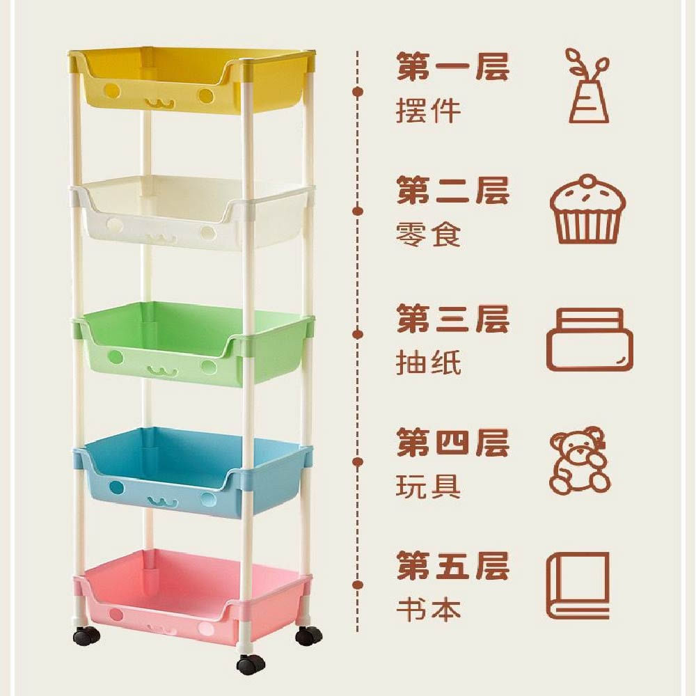 Organizador de Ruedas Kawaii 5 Niveles