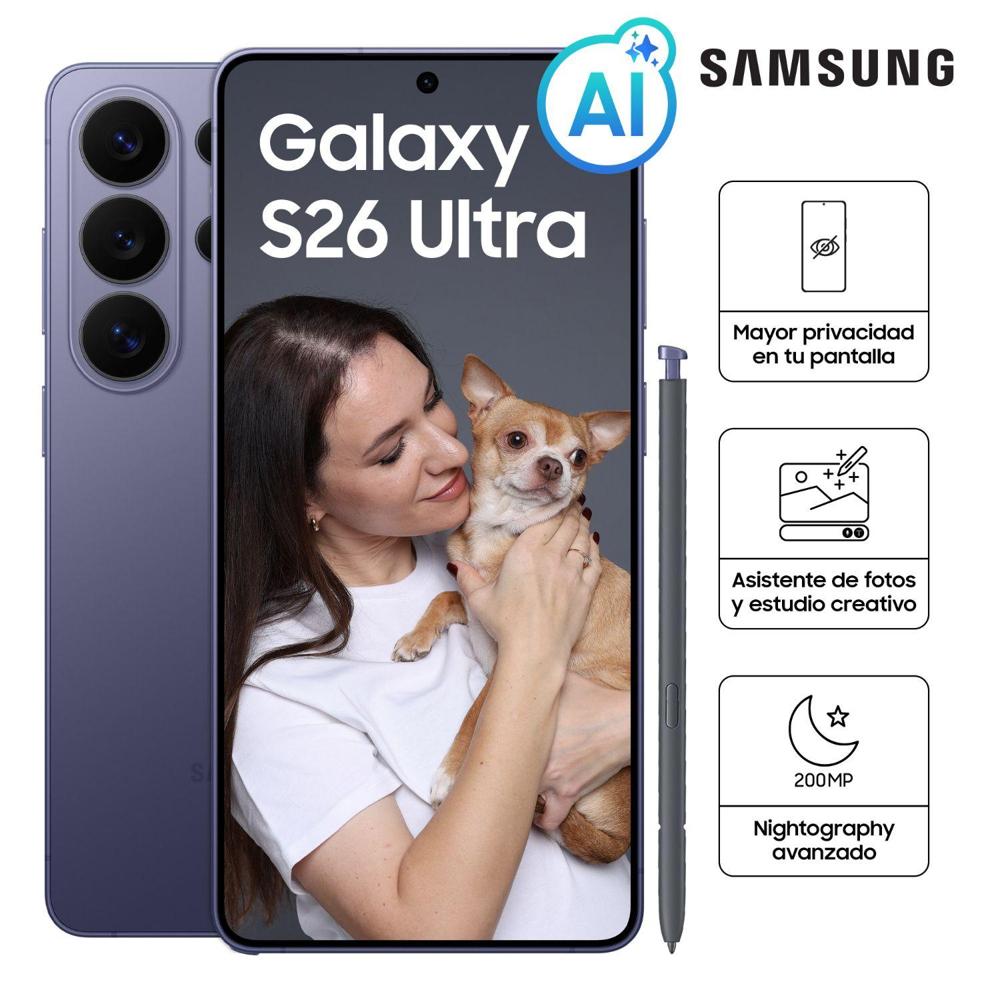 Celular Samsung Galaxy S26 Ultra 5G 12gb Ram - 512gb - LILA