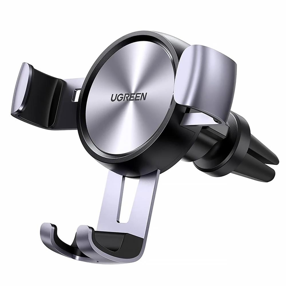 Soporte para celular UGREEN Gravity Drive para rejilla de ventilación LP130 - Gris