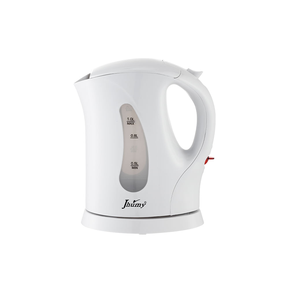 Hervidor eléctrico Blanco 1200w 1L Jhumy