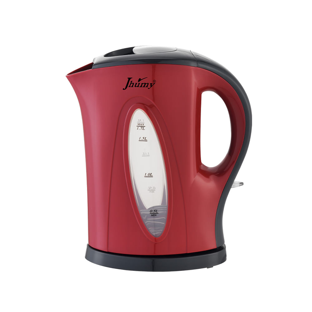 Hervidor eléctrico Rojo 2000w 1.7L Jhumy