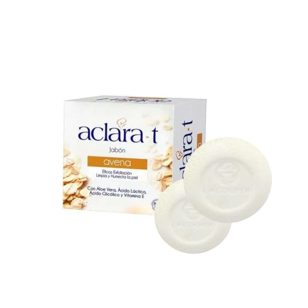 Jabon Aclara-T Exfoliante a base de Avena