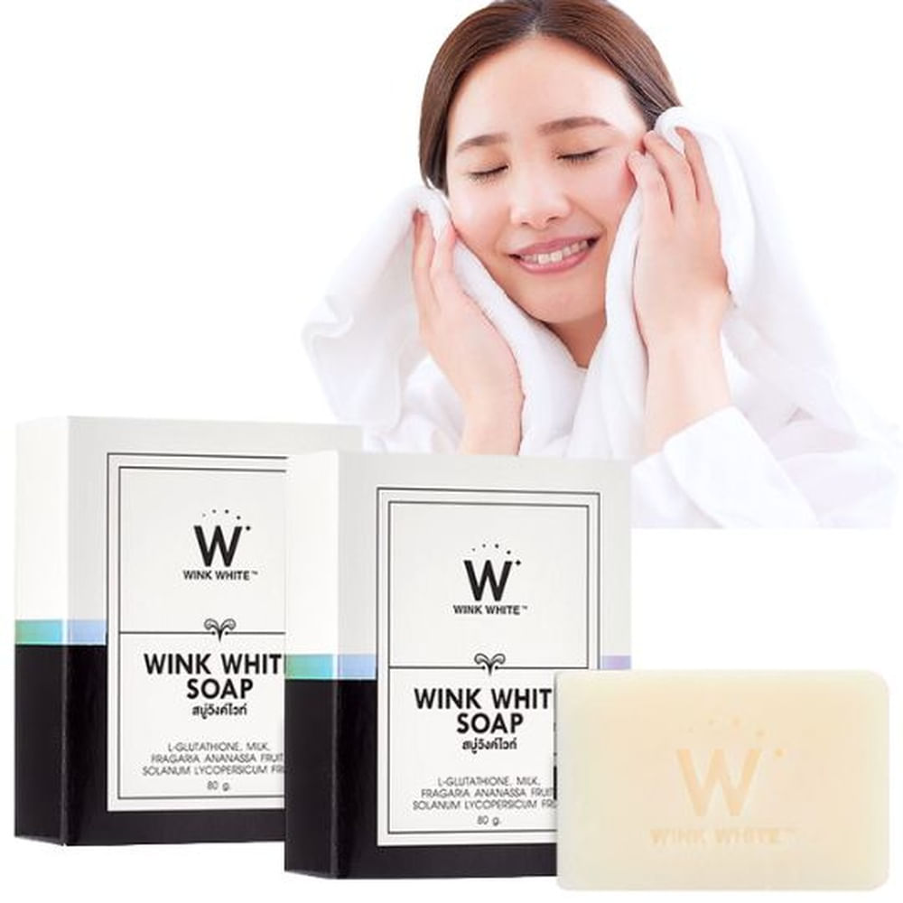 Jabón Blanqueador WINK WHITE 80 g x 2