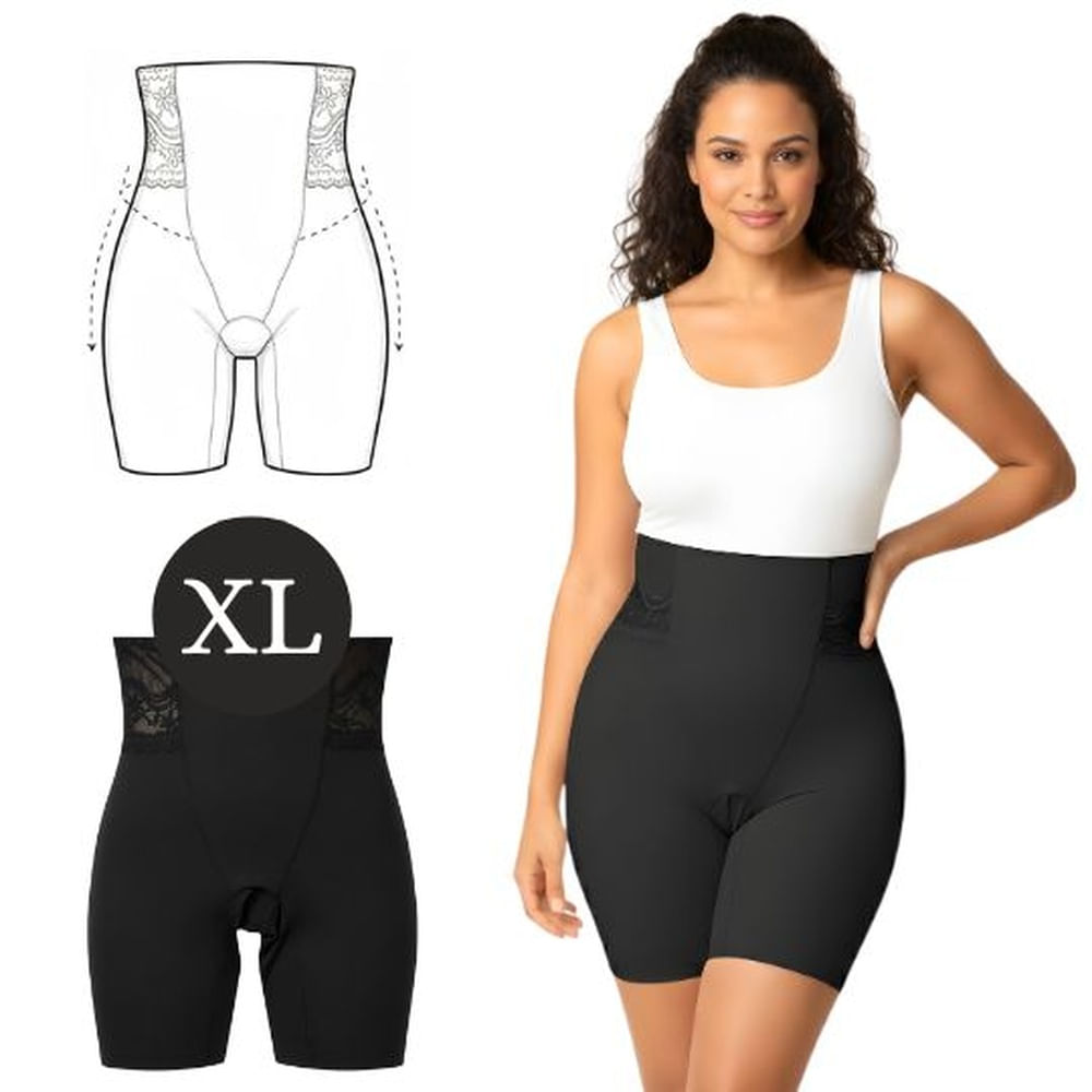 Faja Moldeadora tipo Short Negro Talla XL
