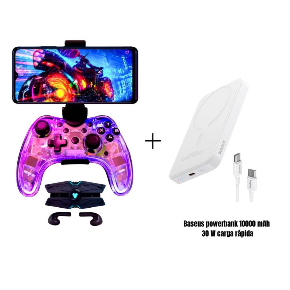 Celular Logic G1L  Powerbank 10000mah 30w blanco