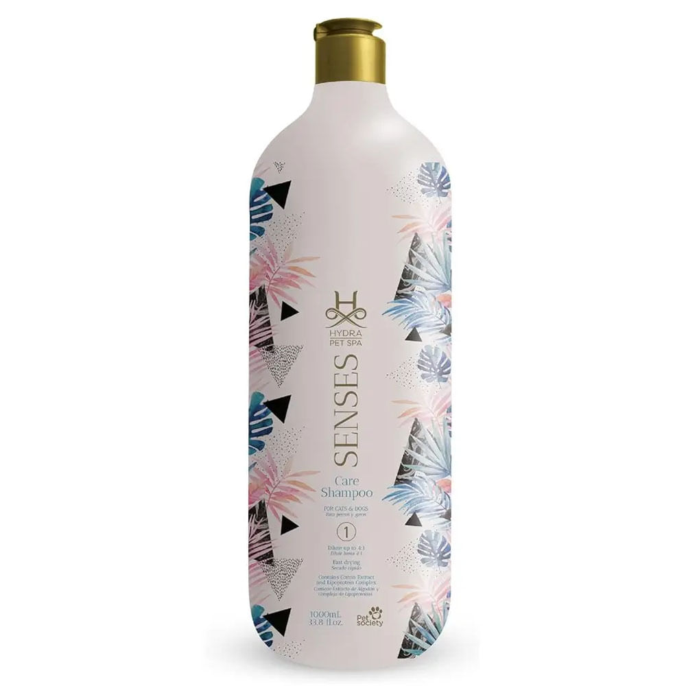 Shampoo para Perros y Gatos Hydra Senses Care 1L