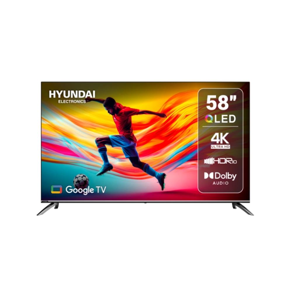 Televisor Hyundai 4K UHD QLED 58 Google Tv - HYLED5813QG