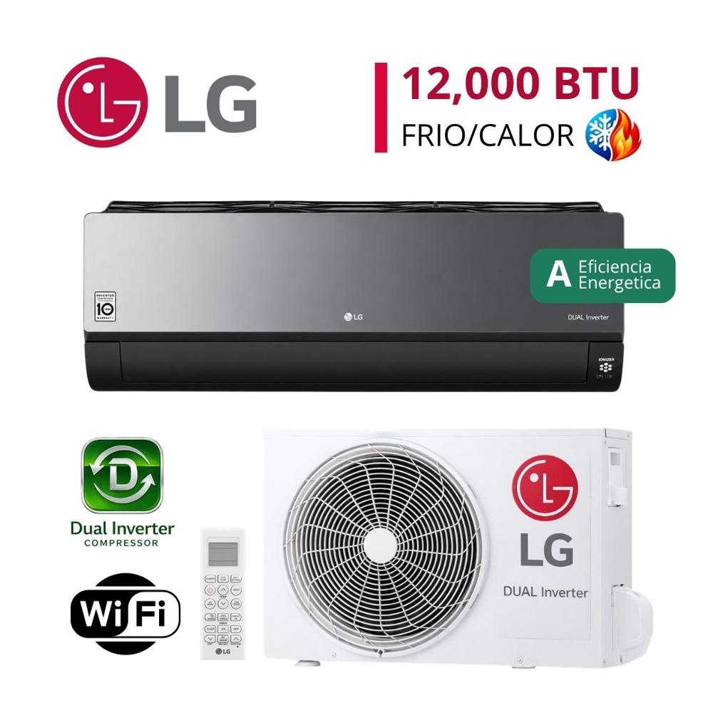 Aire Acondicionado LG 12000 BTU ArtCool Dual Inverter Frío Calor