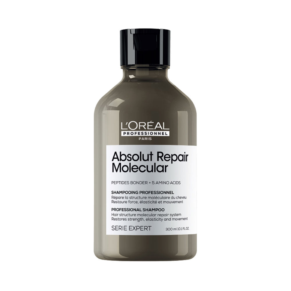 Shampoo L'Oréal Professionnel Absolut Repair Molecular para cabello muy dañado 300 ml