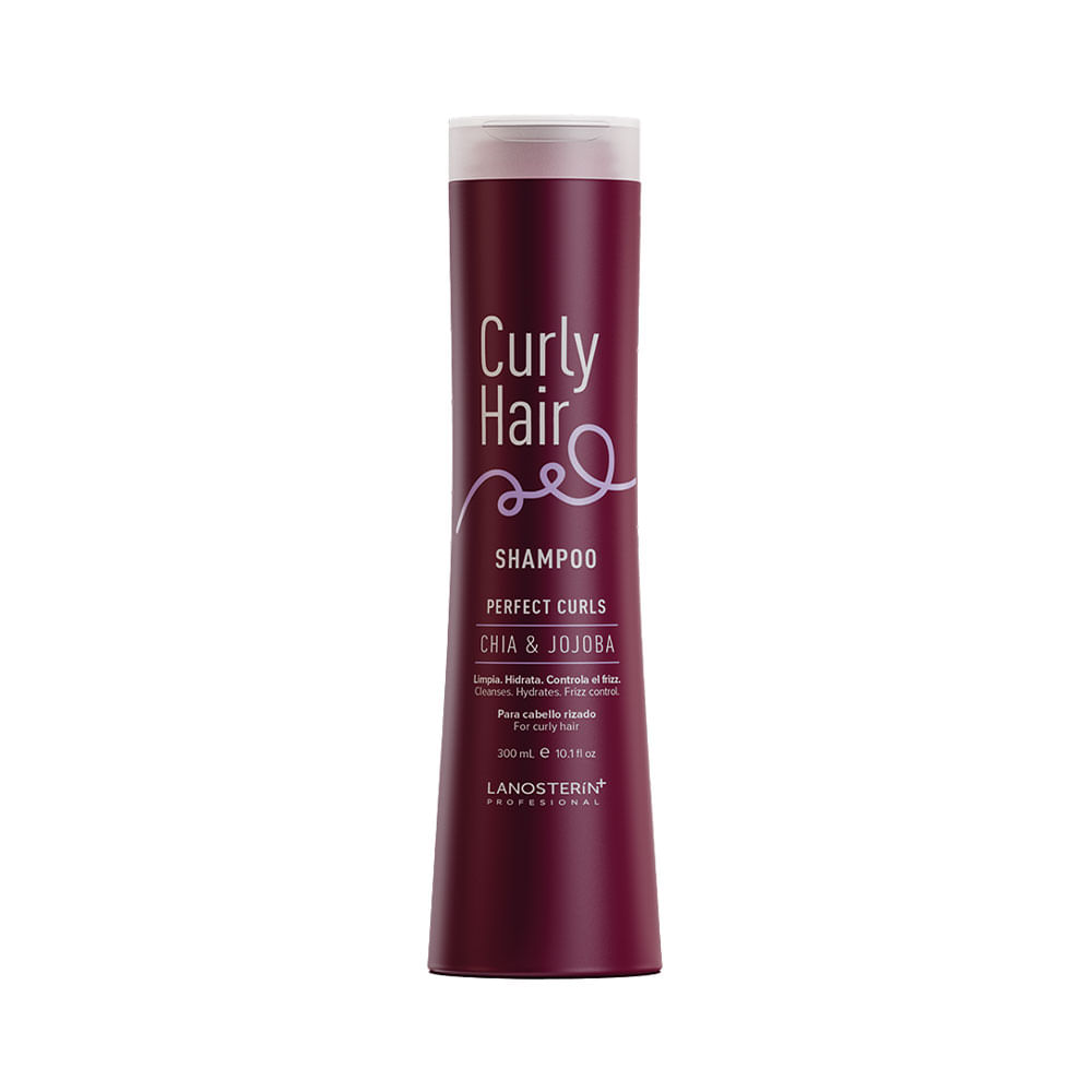 Shampoo Lanosterin Curly Hair para cabello rizado 300 ml