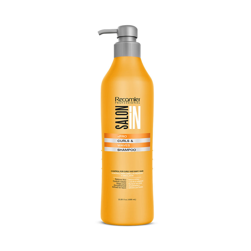 Shampoo Salon In +Pro Curls & Waves para cabello rizado 1000 ml
