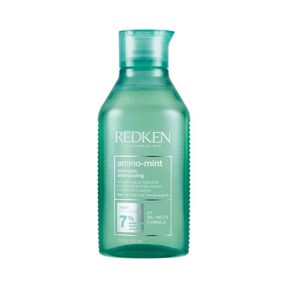 Shampoo Redken Amino-Mint para cuero cabelludo graso 300 ml