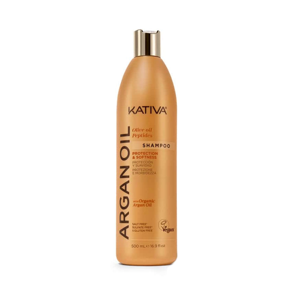 Shampoo Kativa Argan Oil para cabello seco y sin brillo 500 ml