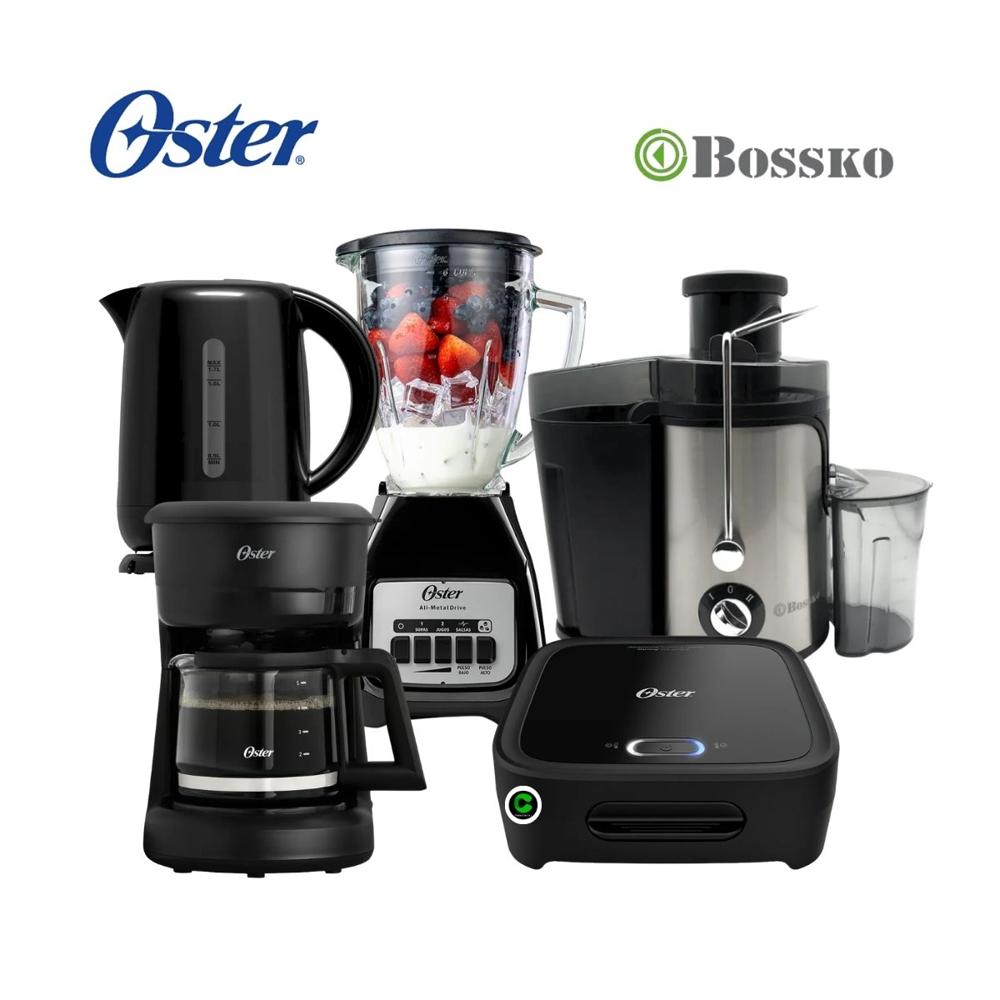 Combo Extractor - Licuadora 1.5 L- cafetera - hervidor 1.7 L - sandwichera
