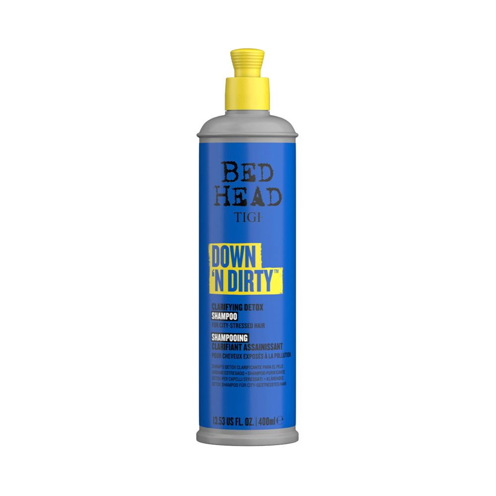Shampoo TIGI Bed Head Down 'N Dirty Clarifying Detox limpieza profunda 400 ml
