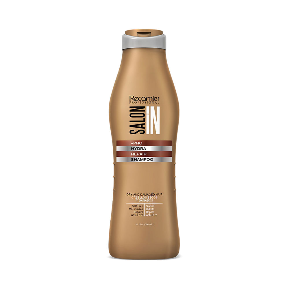 Shampoo Recamier Salon In +Pro Hydra Repair para cabellos secos 300 ml