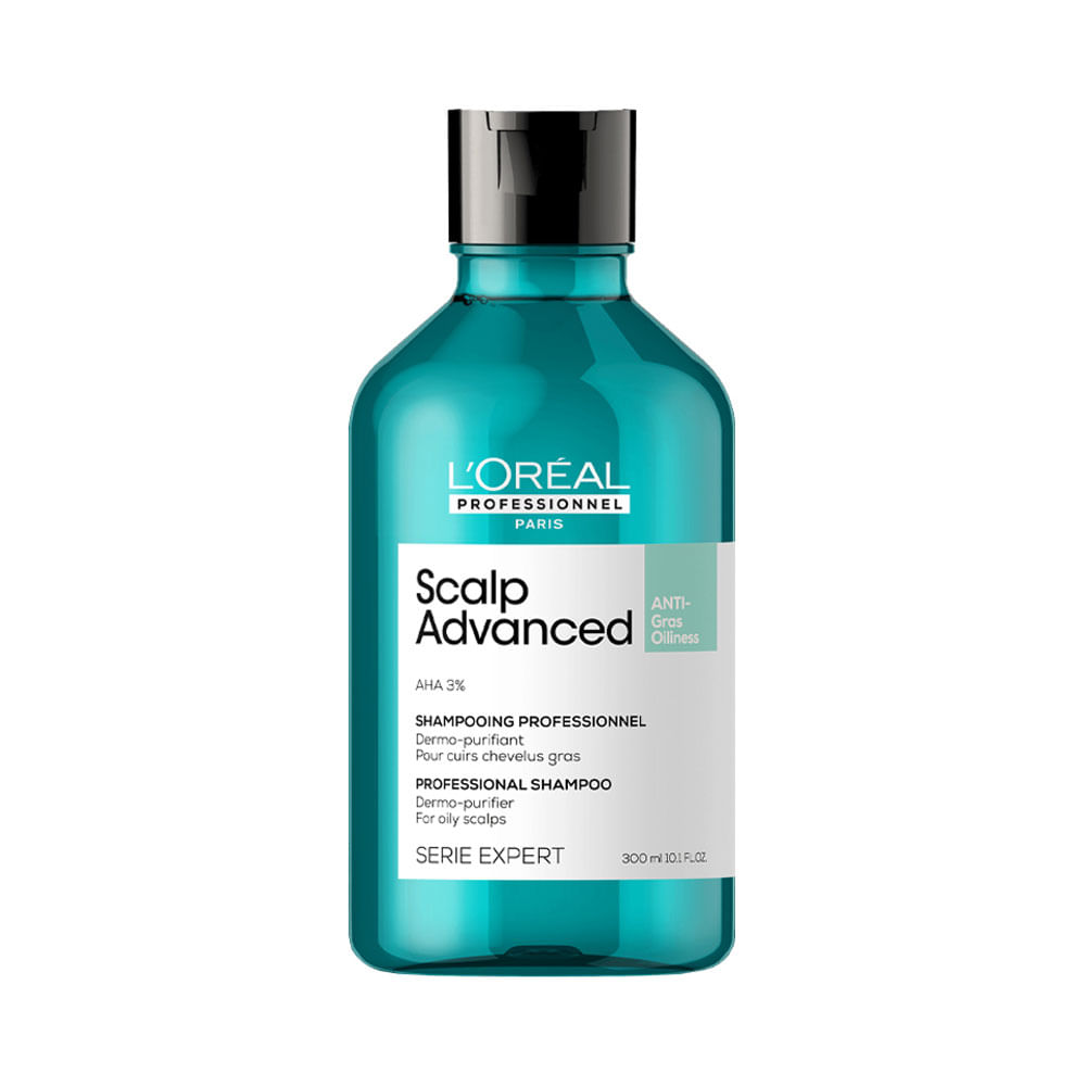 Shampoo L'Oréal Professionnel Scalp Advanced para cabello graso 300 ml