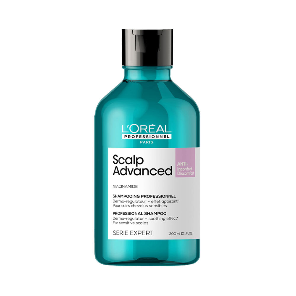 Shampoo L'Oréal Professionnel Scalp Advanced Calmante para cuero cabelludo sensible 300 ml