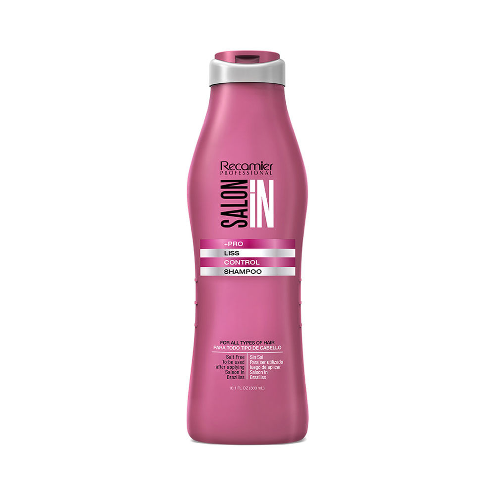 Shampoo Recamier Salon In +Pro Liss Control para todo tipo de cabello 300 ml