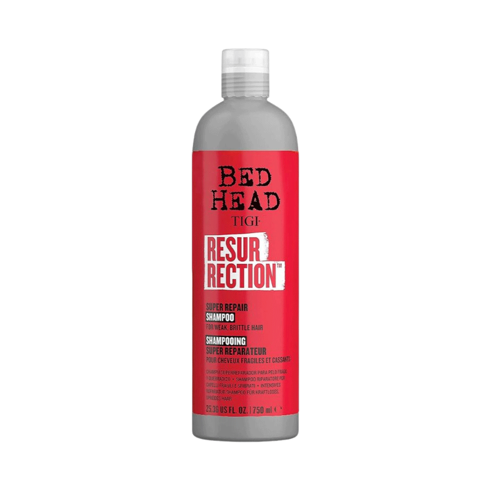 Shampoo TIGI Bed Head Resurrection Super para cabello dañado 750 ml